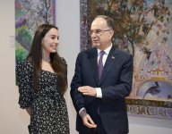 Heydar Aliyev Foundation VP Leyla Aliyeva meets with President of Albania Bajram Begaj in Tirana (PHOTO)