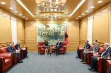 Heydar Aliyev Foundation VP Leyla Aliyeva meets with President of Albania Bajram Begaj in Tirana (PHOTO)