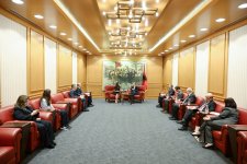 Heydar Aliyev Foundation VP Leyla Aliyeva meets with President of Albania Bajram Begaj in Tirana (PHOTO)