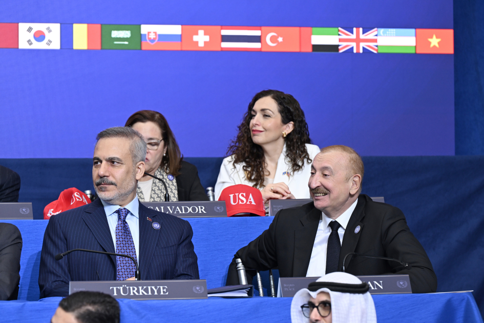 President Ilham Aliyev attends inaugural meeting of the Board of Peace in Washington (LIVE) (PHOTO)