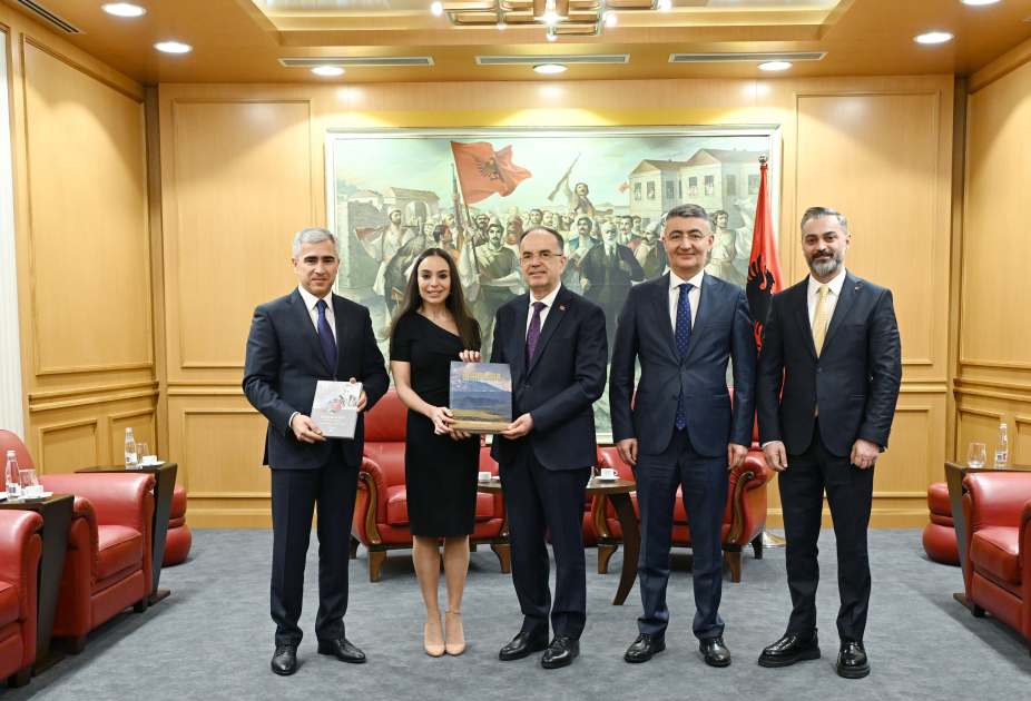 Heydar Aliyev Foundation VP Leyla Aliyeva meets with President of Albania Bajram Begaj in Tirana (PHOTO)