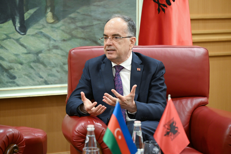 Heydar Aliyev Foundation VP Leyla Aliyeva meets with President of Albania Bajram Begaj in Tirana (PHOTO)