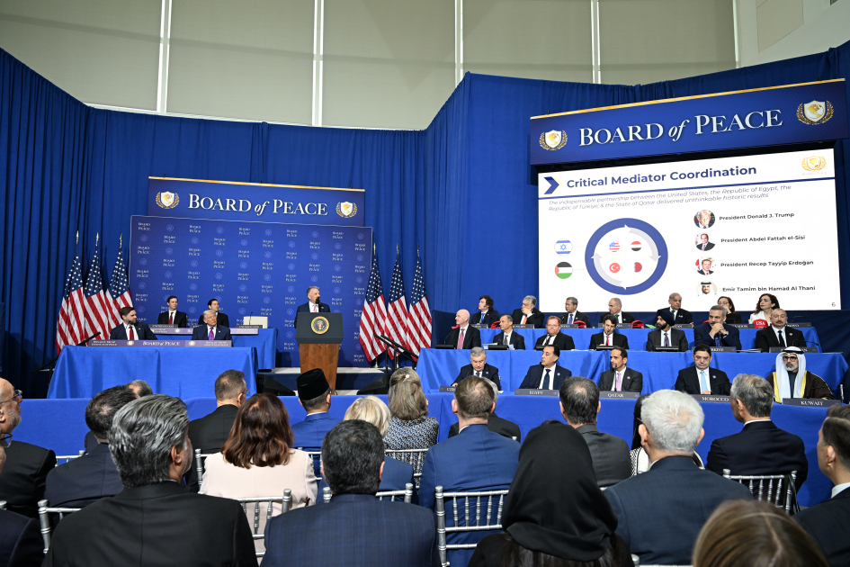 President Ilham Aliyev attended inaugural meeting of the Board of Peace in Washington (PHOTO/VIDEO)