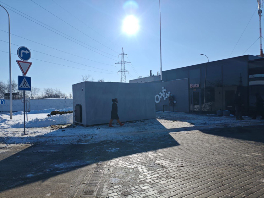 Azerbaijan's SOCAR creates shelters at Ukrainian gas stations (PHOTO)