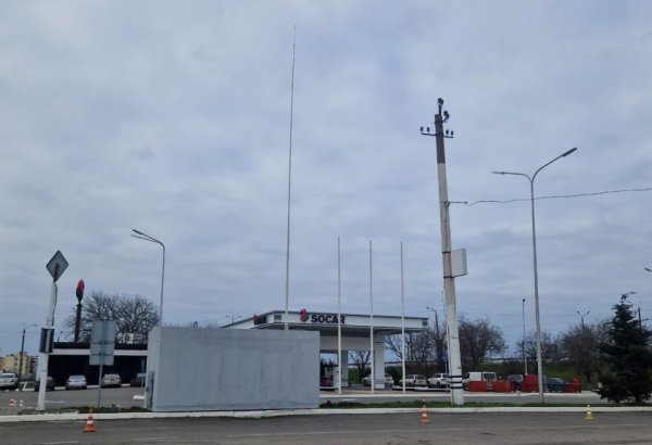 Azerbaijan's SOCAR creates shelters at Ukrainian gas stations (PHOTO)