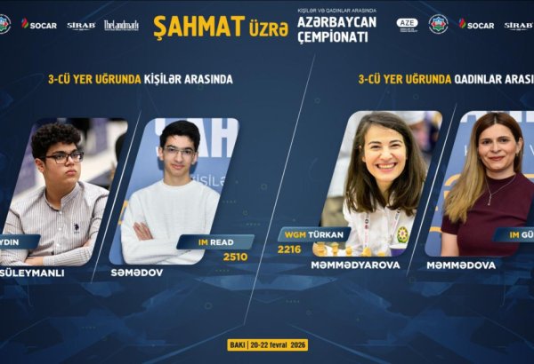 Azerbaijan holds first final games of its Chess Championship (PHOTO)