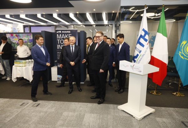 Kazakh-Italian trade house opens in Almaty