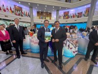Embassy of Azerbaijan participates in International Exhibition dedicated to “Diplomacy Day” held in Turkmenistan (PHOTO)