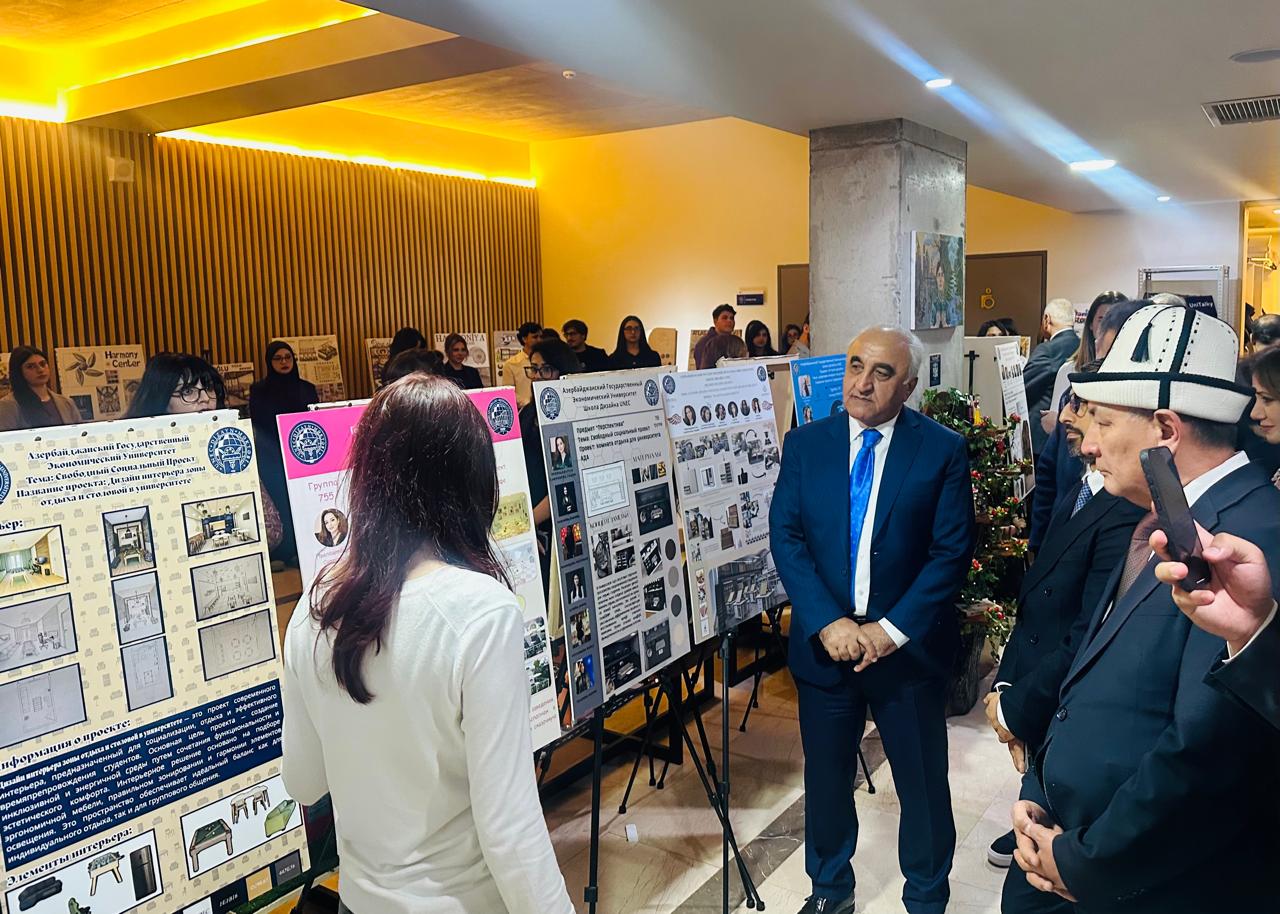 Successful outcomes of PBL approach presented at UNEC Design School (PHOTO)