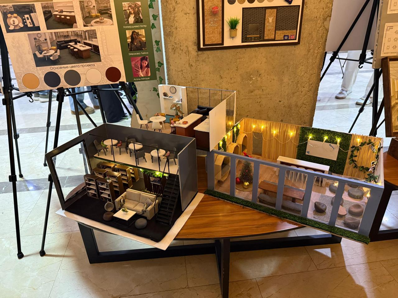 Successful outcomes of PBL approach presented at UNEC Design School (PHOTO)