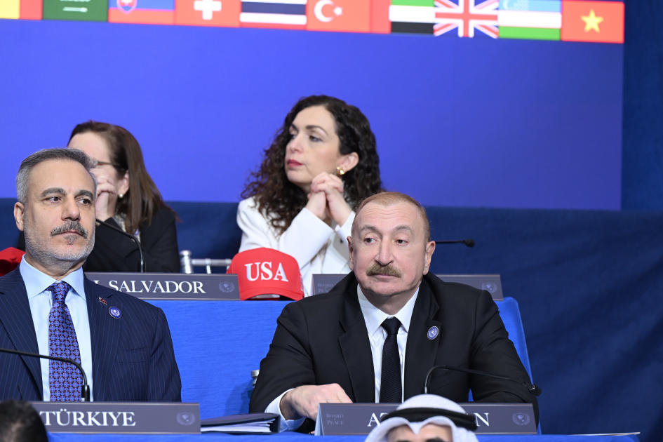 President Ilham Aliyev attended inaugural meeting of the Board of Peace in Washington (PHOTO/VIDEO)