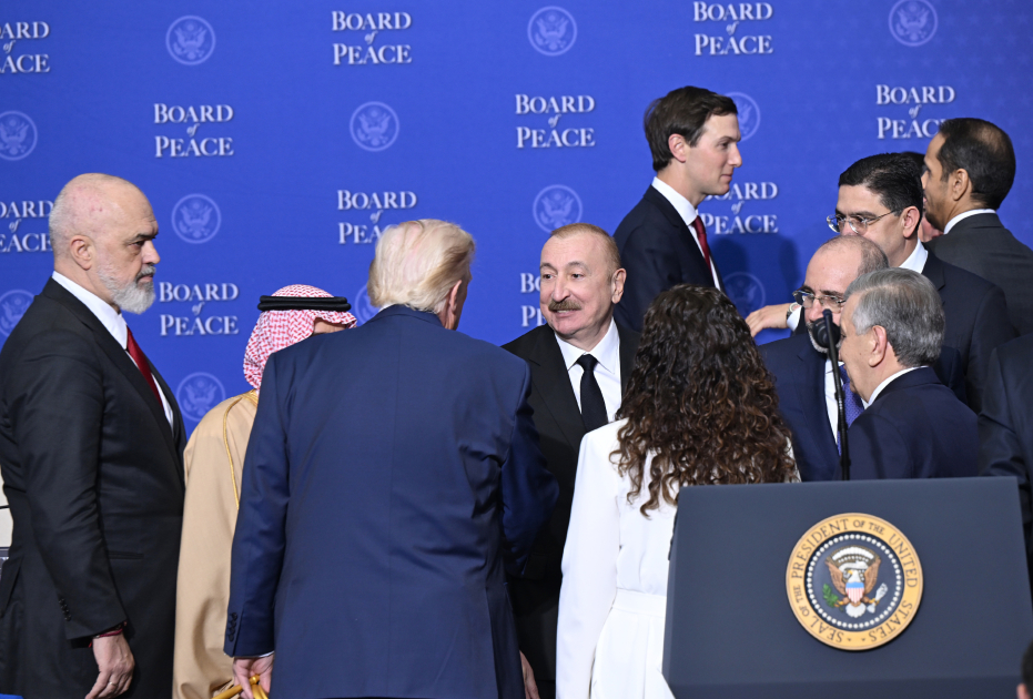 President Ilham Aliyev attended inaugural meeting of the Board of Peace in Washington (PHOTO/VIDEO)