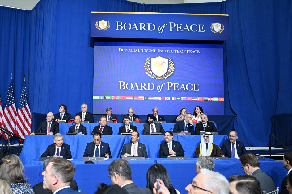 President Ilham Aliyev attended inaugural meeting of the Board of Peace in Washington (PHOTO/VIDEO)