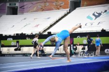 Baku hosts Trampoline and Tumbling World Cup (PHOTO)