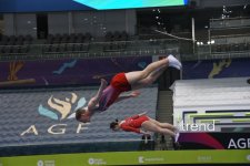 Baku hosts Trampoline and Tumbling World Cup (PHOTO)