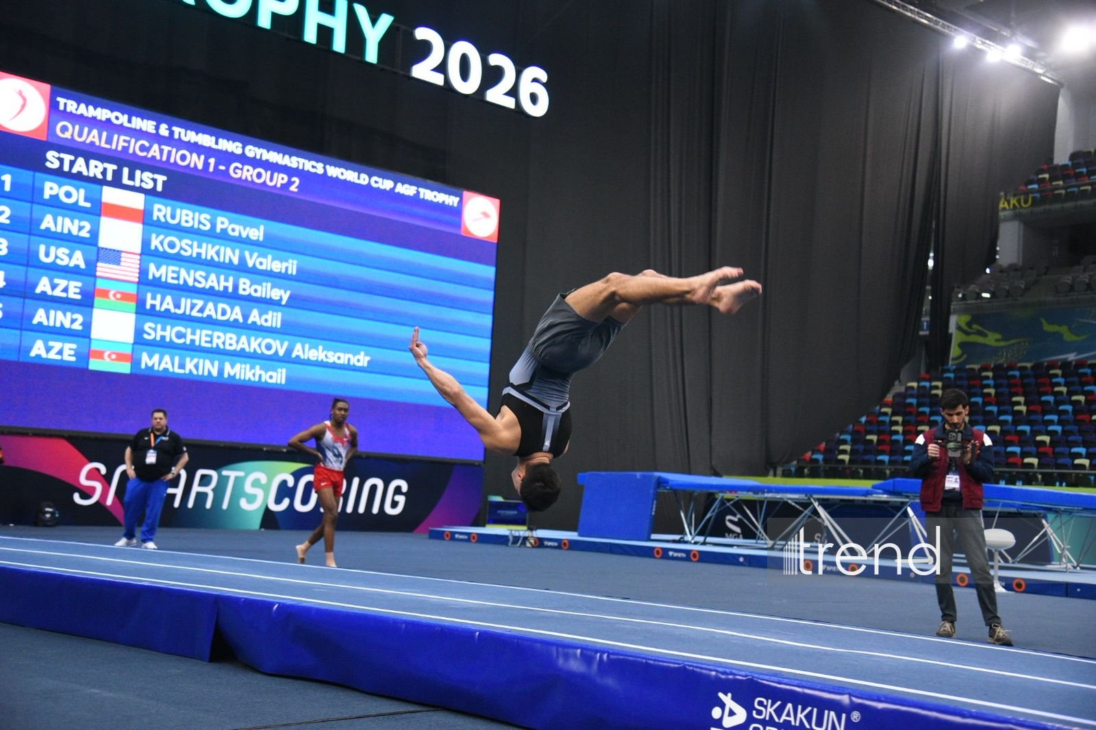 Baku hosts Trampoline and Tumbling World Cup (PHOTO)