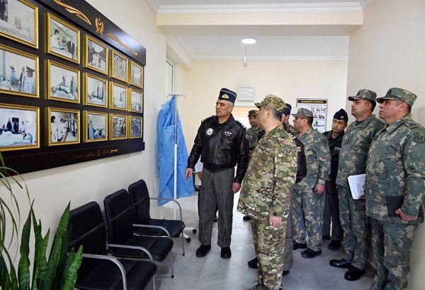 Azerbaijani Defense Ministry's leadership visit Air Force Units (PHOTO/VIDEO)