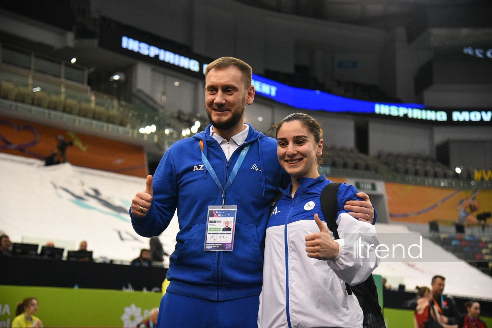 Baku hosts Trampoline and Tumbling World Cup (PHOTO)