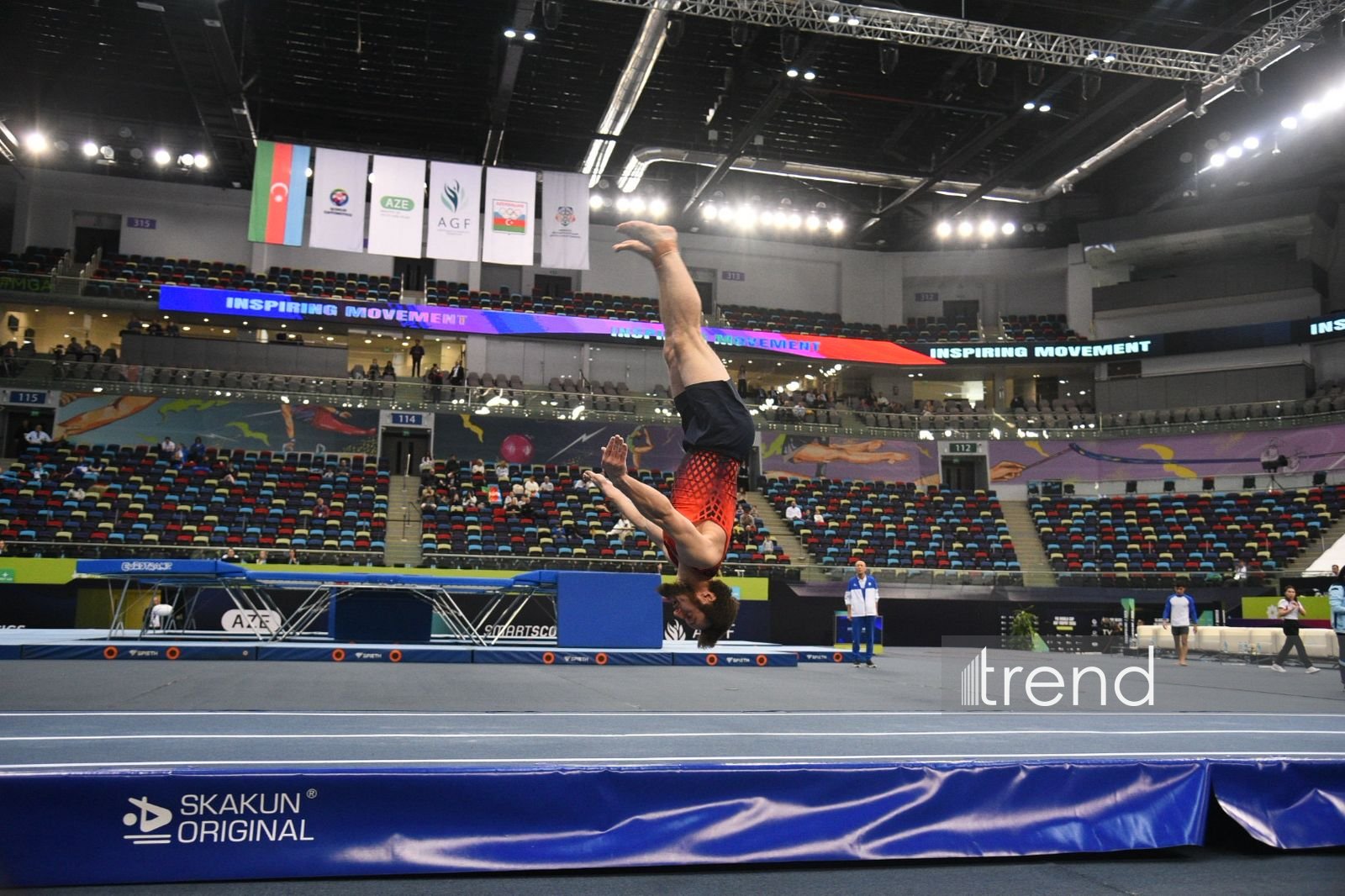 Baku hosts Trampoline and Tumbling World Cup (PHOTO)