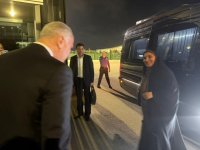 Iran’s Roads and Urban Development Minister arrives in Baku (PHOTO)
