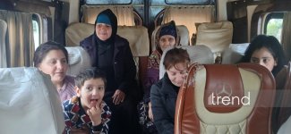 Group of ex-IDPs returns home in Azerbaijan's Aghdara settlements (PHOTO)