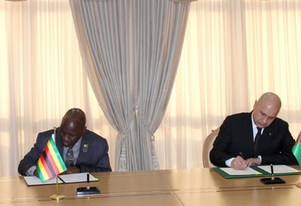 Turkmenistan, Zimbabwe ink key protocol on bilateral political consultations
