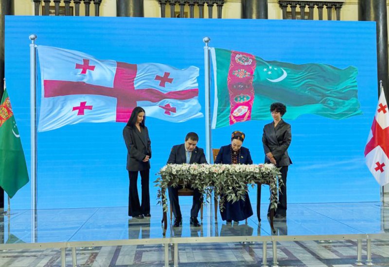 Turkmenistan pushes West via Georgia - with Azerbaijan as linchpin