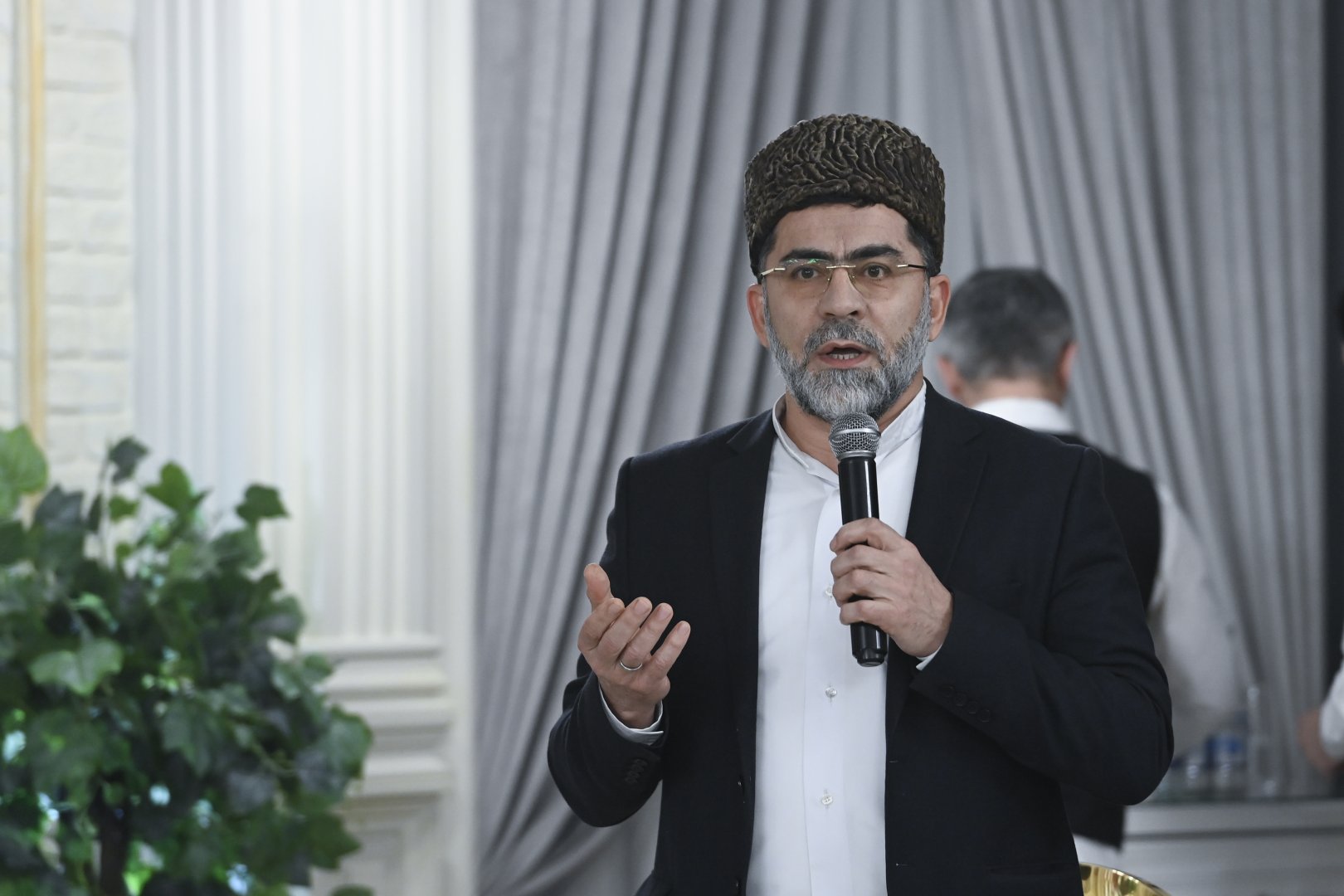 Azerbaijan FM emphasizes importance of peace in Gaza Strip (PHOTO)