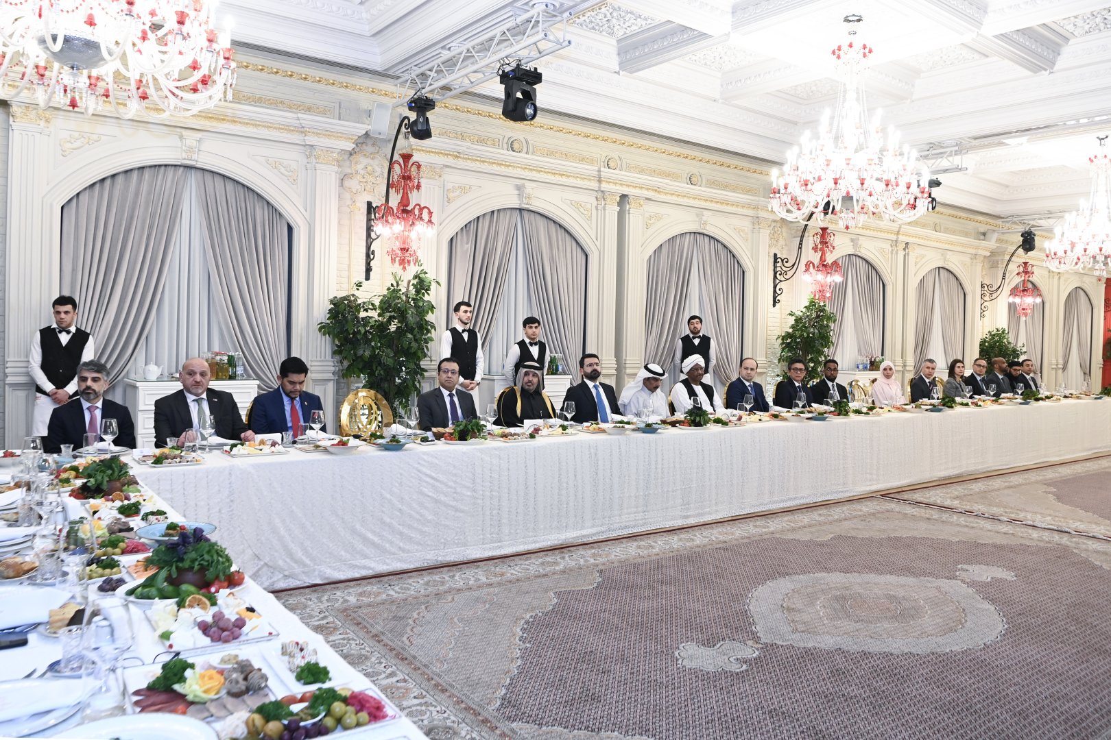 Azerbaijan FM emphasizes importance of peace in Gaza Strip (PHOTO)