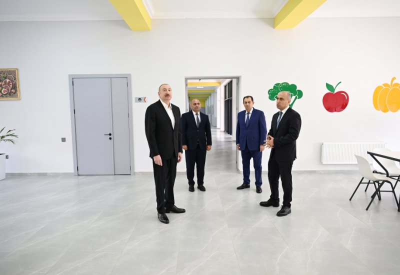 President Ilham Aliyev attends inauguration of Lankaran State Vocational Education Center (PHOTO)