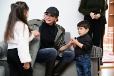 President Ilham Aliyev, First Lady Mehriban Aliyeva, inspect reconstruction progress in Khanabad village of Khojaly district (PHOTO/VIDEO)