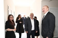 President Ilham Aliyev, First Lady Mehriban Aliyeva inspect reconstruction progress in Khojavend village (PHOTO/VIDEO)