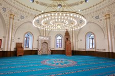 Leyla Aliyeva and Alena Aliyeva visit Juma Mosque (PHOTO)