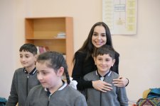Leyla Aliyeva and Alena Aliyeva visit boarding school and STEAM Center in Guba (PHOTO)