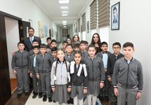 Leyla Aliyeva and Alena Aliyeva visit boarding school and STEAM Center in Guba (PHOTO)