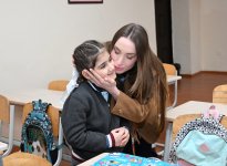 Leyla Aliyeva and Alena Aliyeva visit boarding school and STEAM Center in Guba (PHOTO)