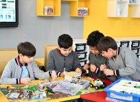 Leyla Aliyeva and Alena Aliyeva visit boarding school and STEAM Center in Guba (PHOTO)