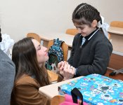 Leyla Aliyeva and Alena Aliyeva visit boarding school and STEAM Center in Guba (PHOTO)