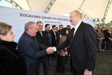 President Ilham Aliyev, First Lady Mehriban Aliyeva meet with residents of Khojavend town and Khojavend village (PHOTO)