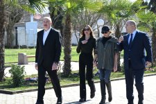 President Ilham Aliyev, First Lady Mehriban Aliyeva meet with residents of Khojavend town and Khojavend village (PHOTO)