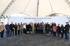 President Ilham Aliyev, First Lady Mehriban Aliyeva meet with residents of Khojavend town and Khojavend village (PHOTO)