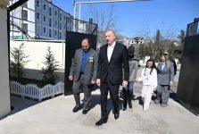 President Ilham Aliyev, First Lady Mehriban Aliyeva, inspect reconstruction progress in Khojavend town (PHOTO/VIDEO)