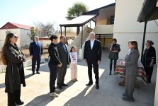 President Ilham Aliyev, First Lady Mehriban Aliyeva, inspect reconstruction progress in Khojavend town (PHOTO/VIDEO)