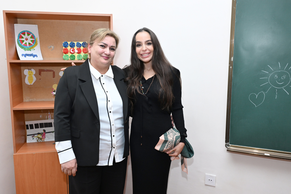 Leyla Aliyeva and Alena Aliyeva visit boarding school and STEAM Center in Guba (PHOTO)