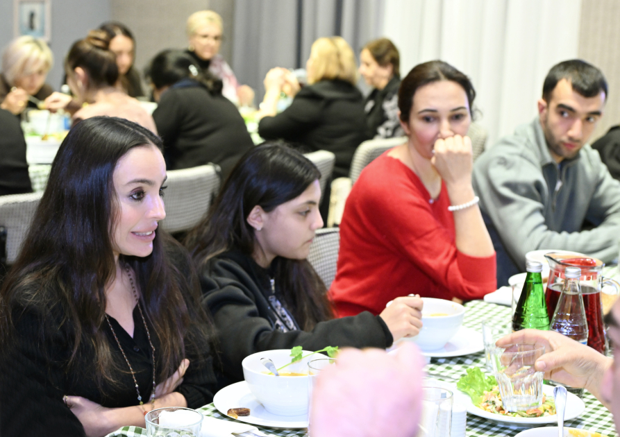 Leyla Aliyeva attends Iftar in Guba (PHOTO)