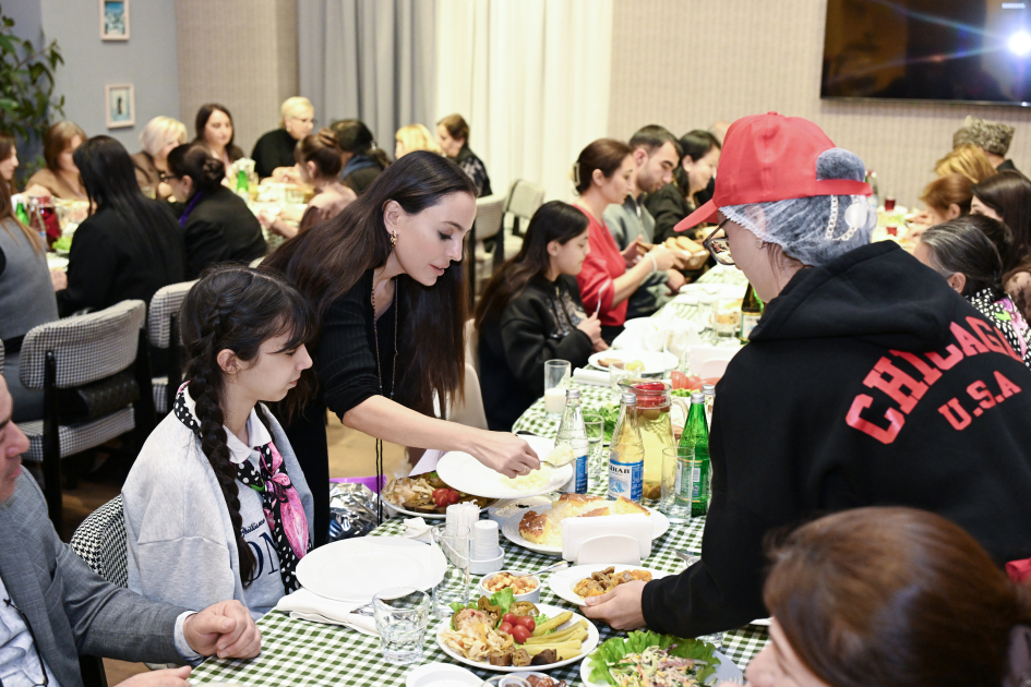 Leyla Aliyeva attends Iftar in Guba (PHOTO)