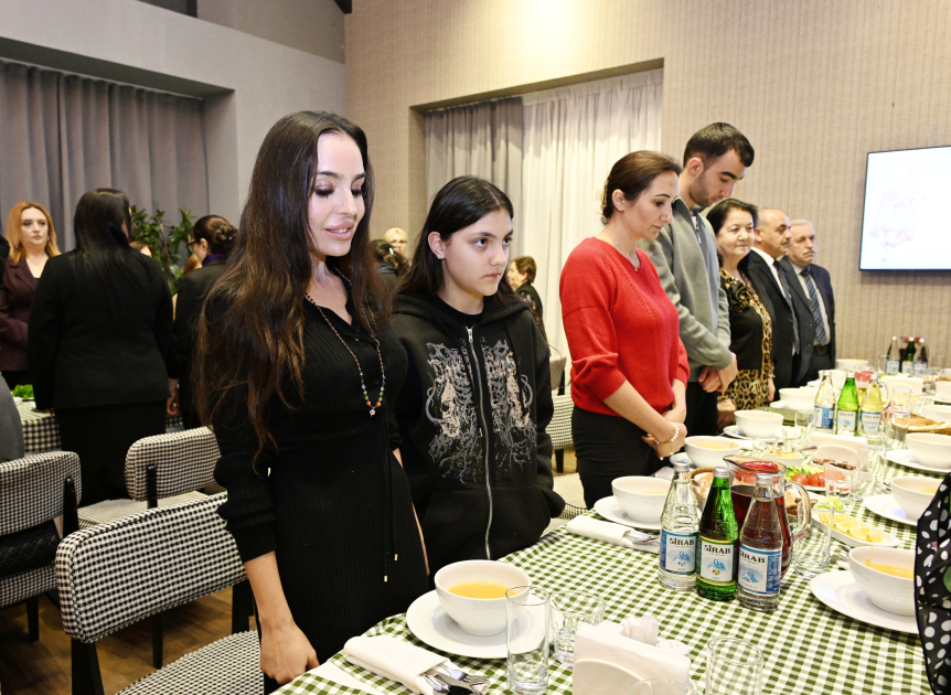 Leyla Aliyeva attends Iftar in Guba (PHOTO)