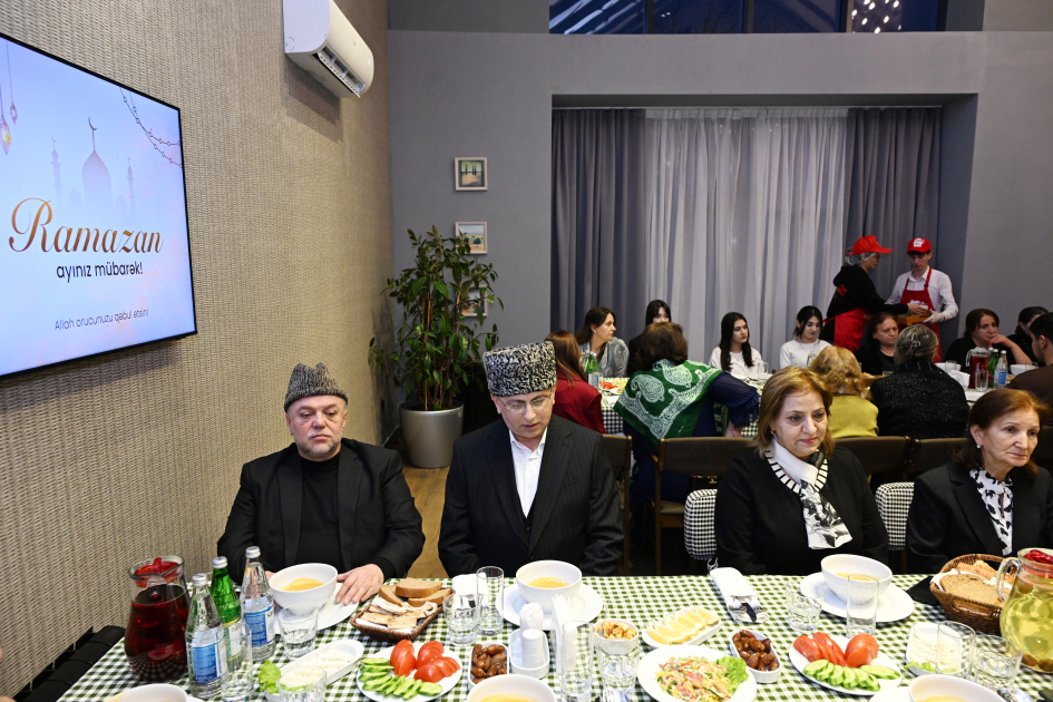 Leyla Aliyeva attends Iftar in Guba (PHOTO)