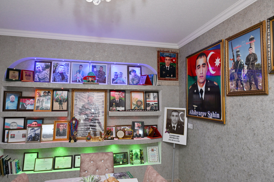 Leyla Aliyeva visits family of Hero of Patriotic War Shahin Allahyarov (PHOTO)