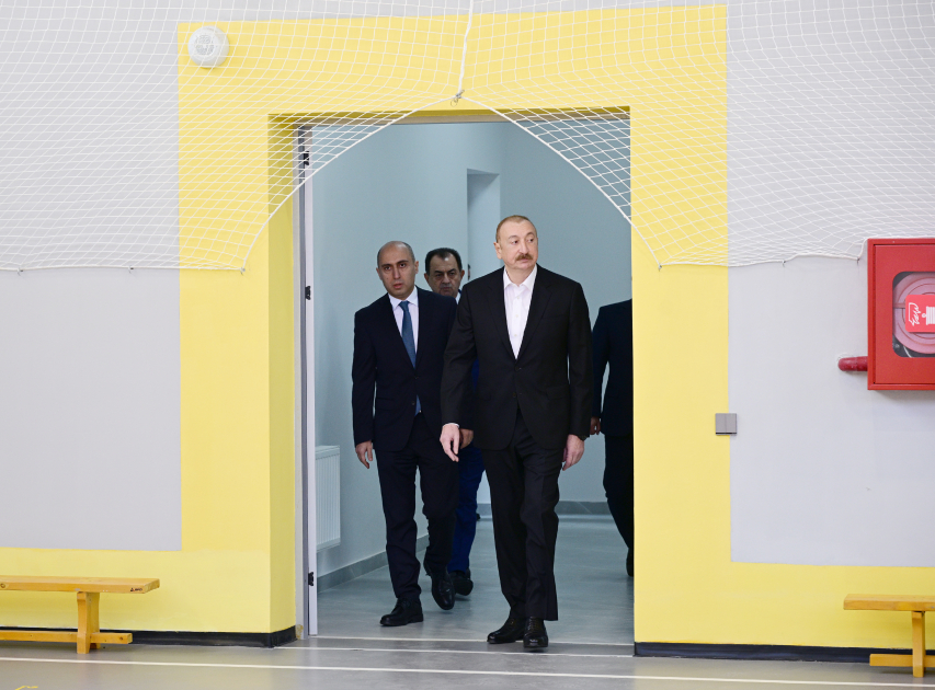 President Ilham Aliyev attends inauguration of Lankaran State Vocational Education Center (PHOTO)